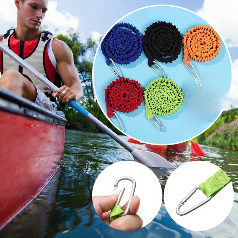 1PC Verstelbare Elastische Kaj - Fishing Kayak Paddle Leash recensie en prijs