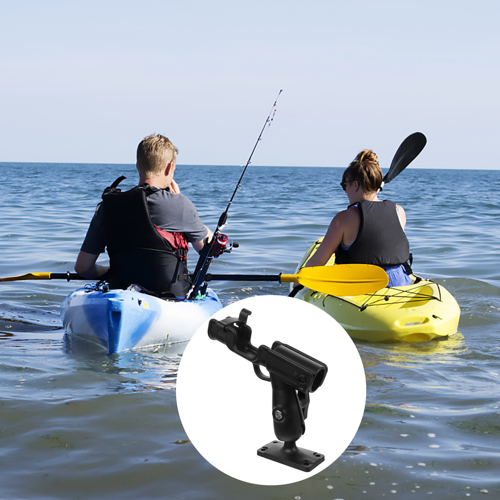 Kajak hengelhouder, klein form - Fishing Kayak Rod Holder recensie en prijs