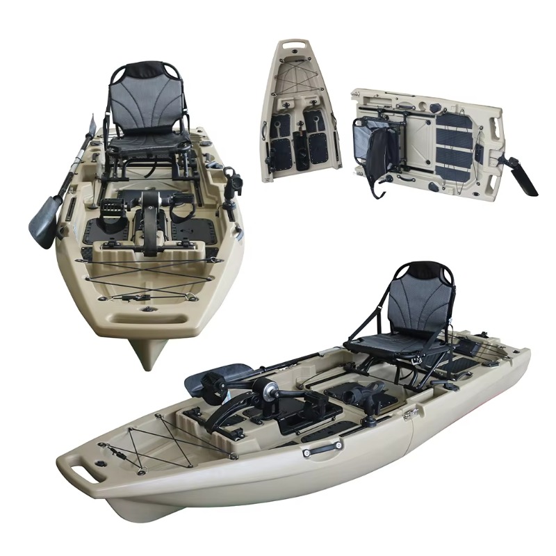 1-persoons HDPE/PE zit-op-top  - Fishing Kayak Paddle recensie en prijs